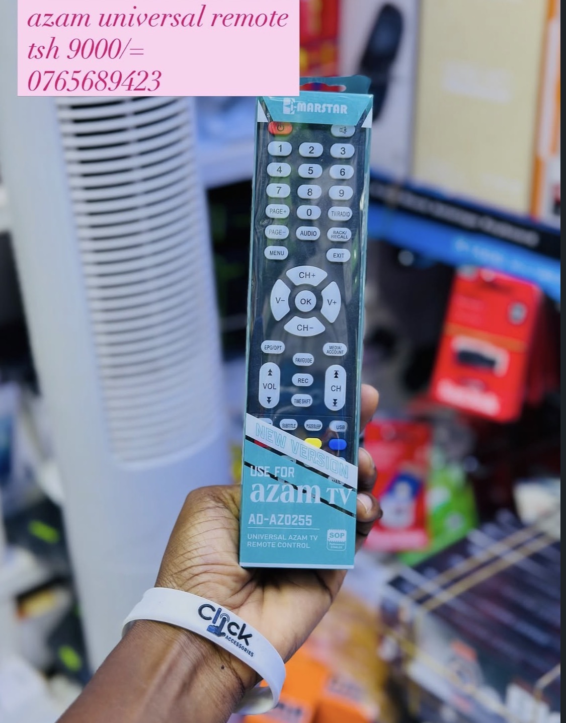 Azam universal remote