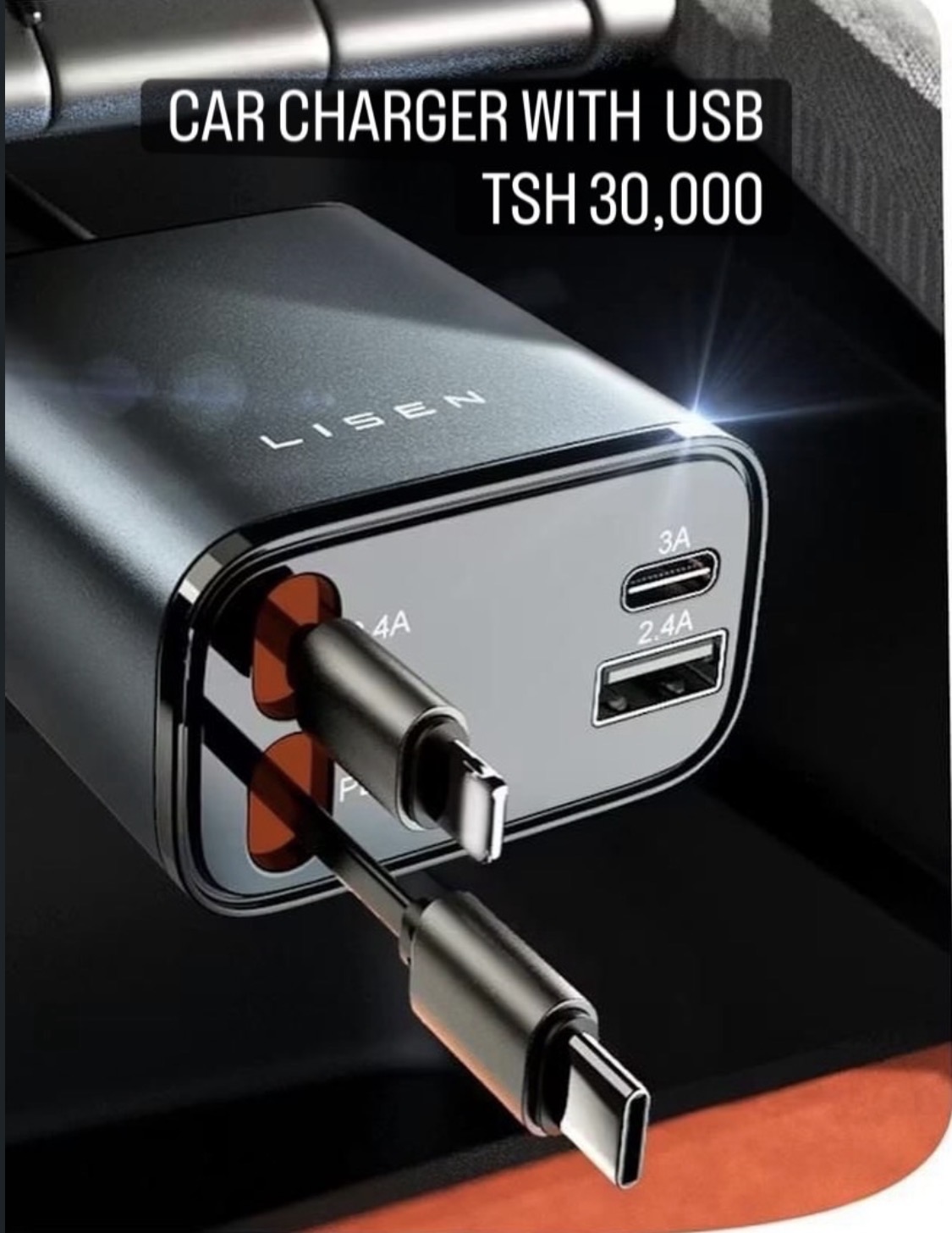 Cra charger with usb