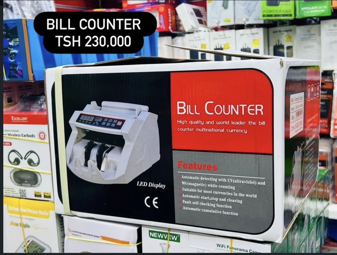Bill counter.