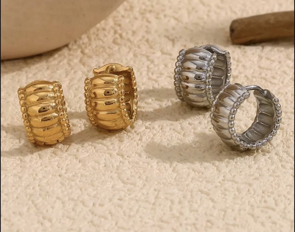 pin earrings