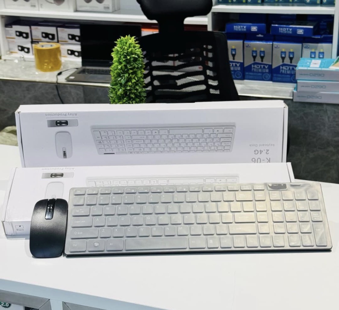 Wireless keyboard and mouse