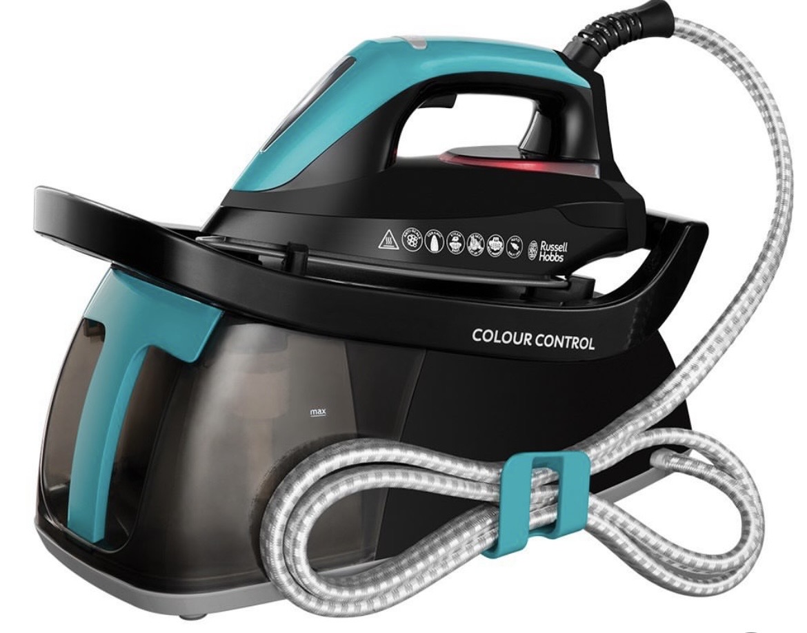 color control steam iron