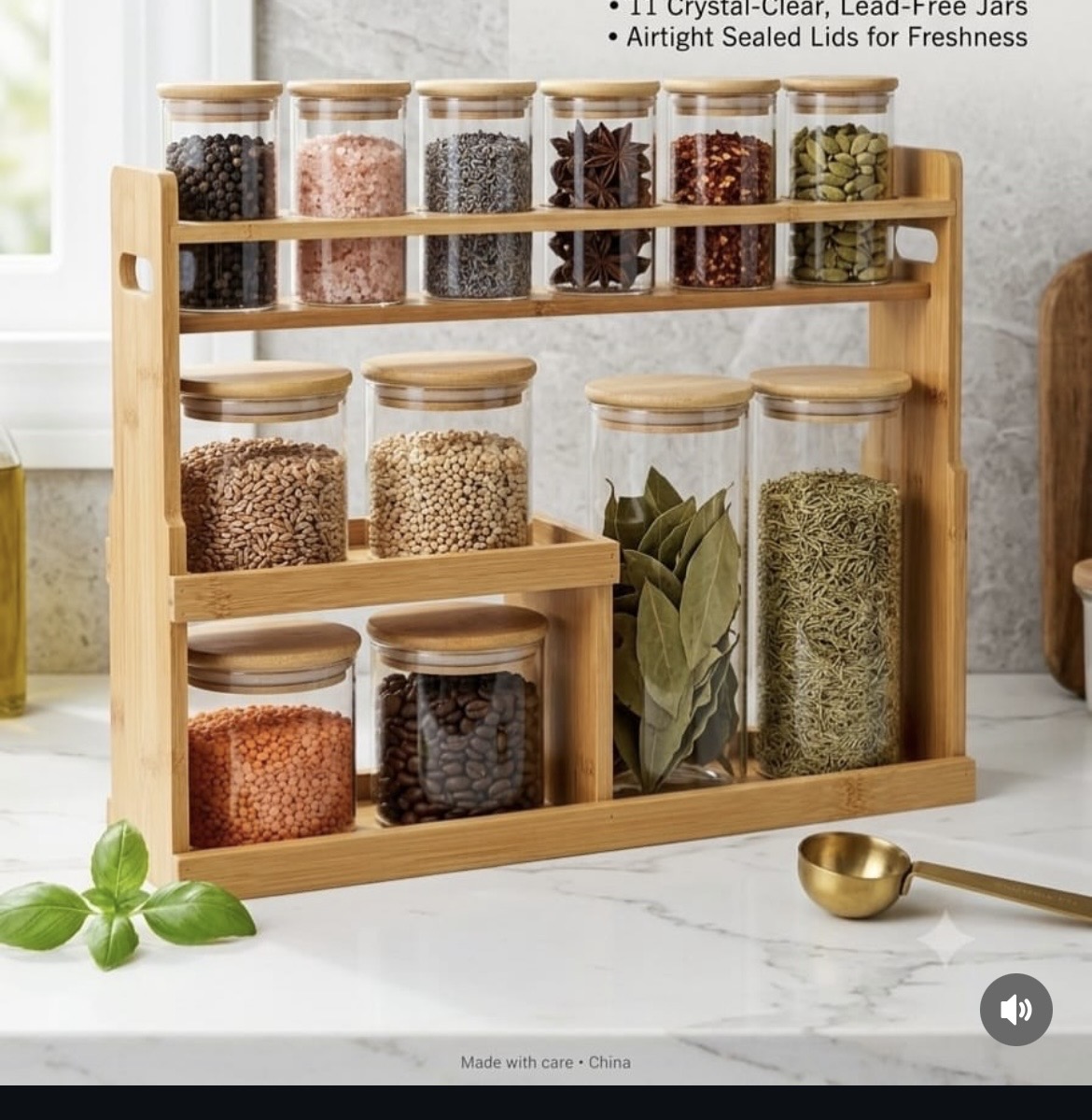 12pc spice jars
