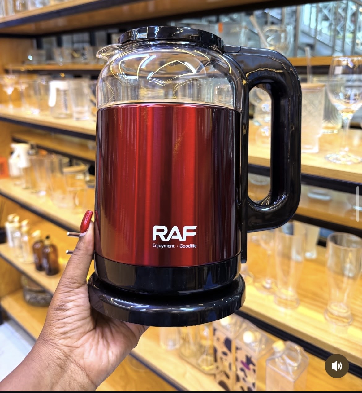 RAF electric kettle