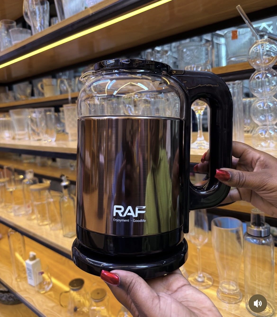 RAF electric kettle