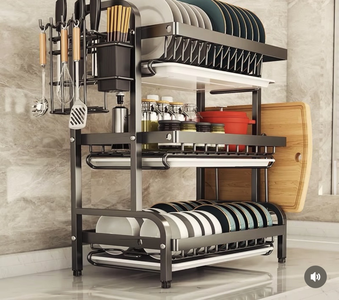3layer dish racks