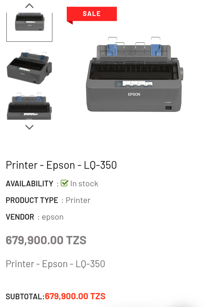 Printer -Epson-LQ-350