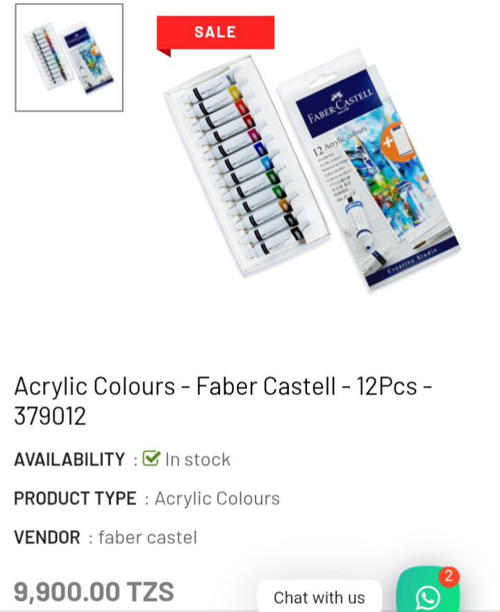 Acrylic colours