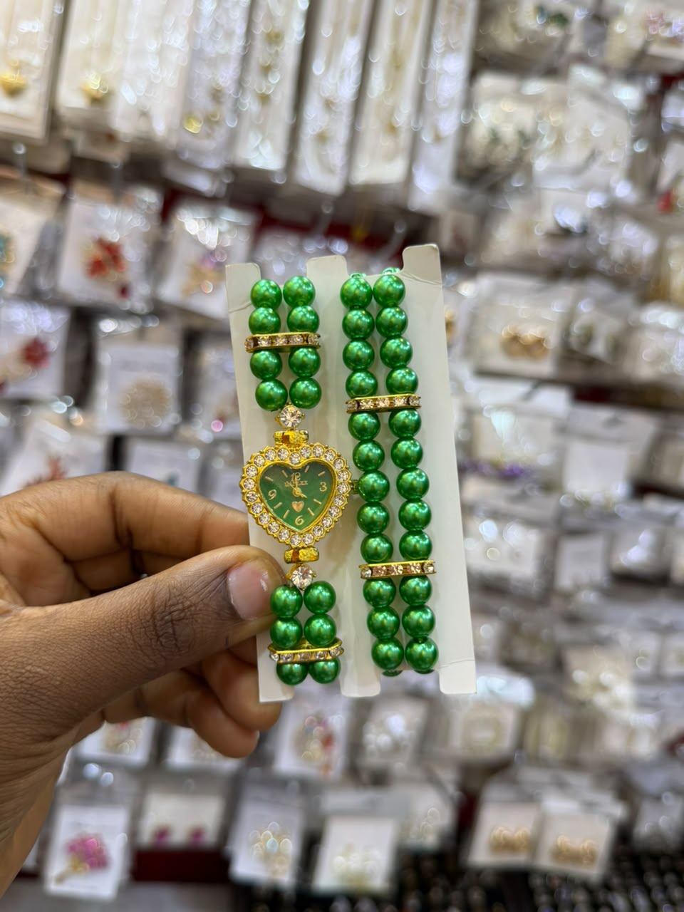 Green Ladies Watch