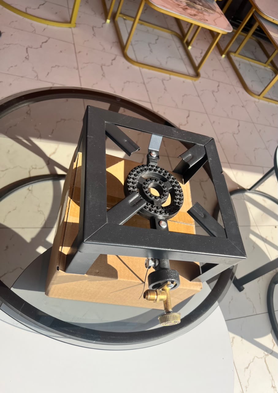 iron cast gas stove
