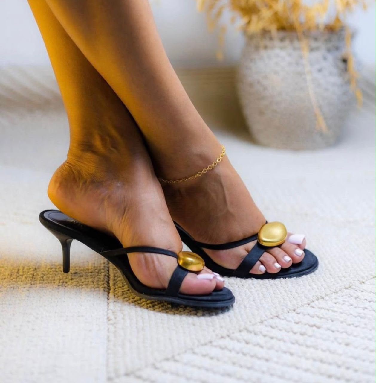 zara mid heels