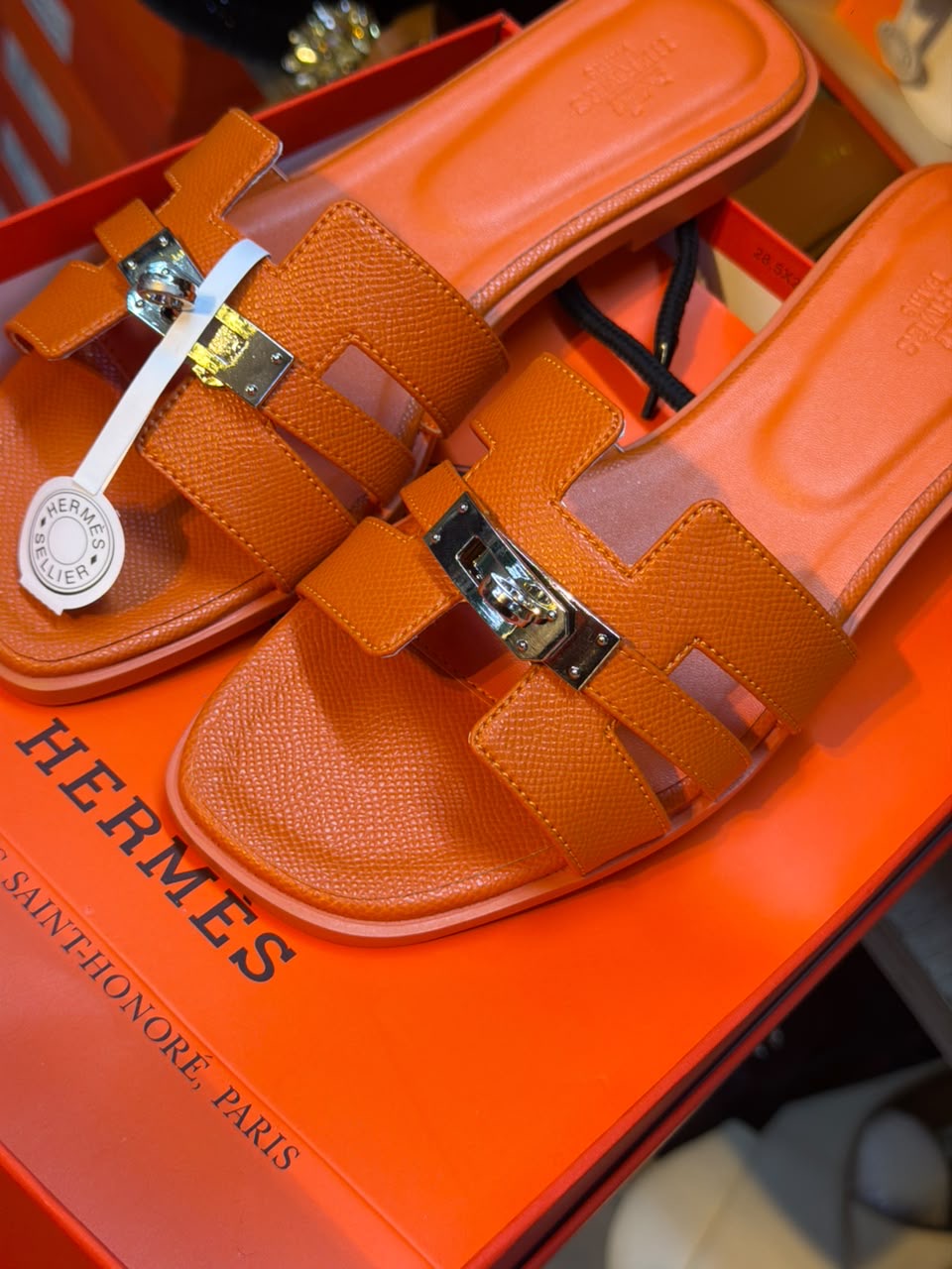 hermes slipper