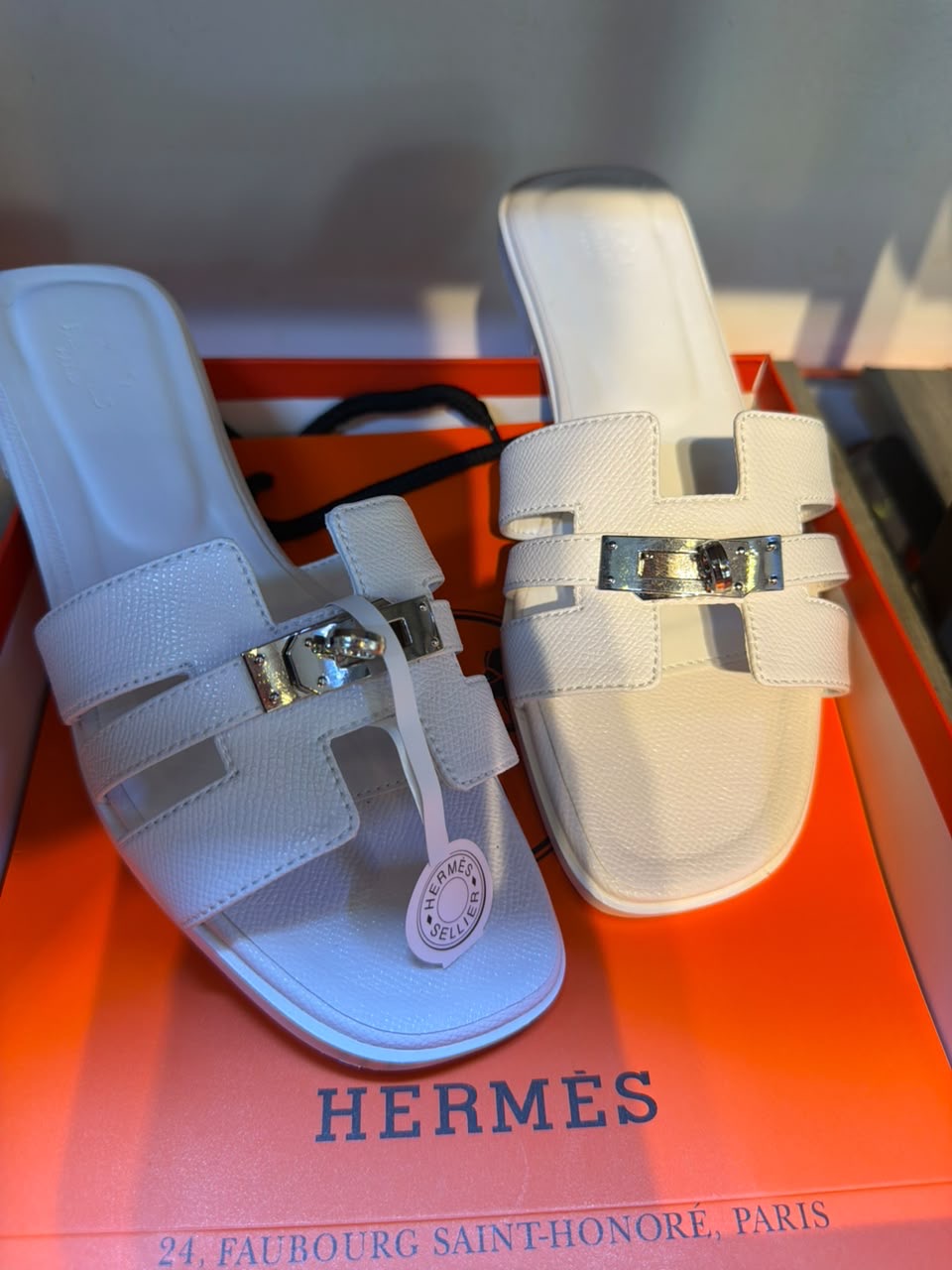hermes slipper