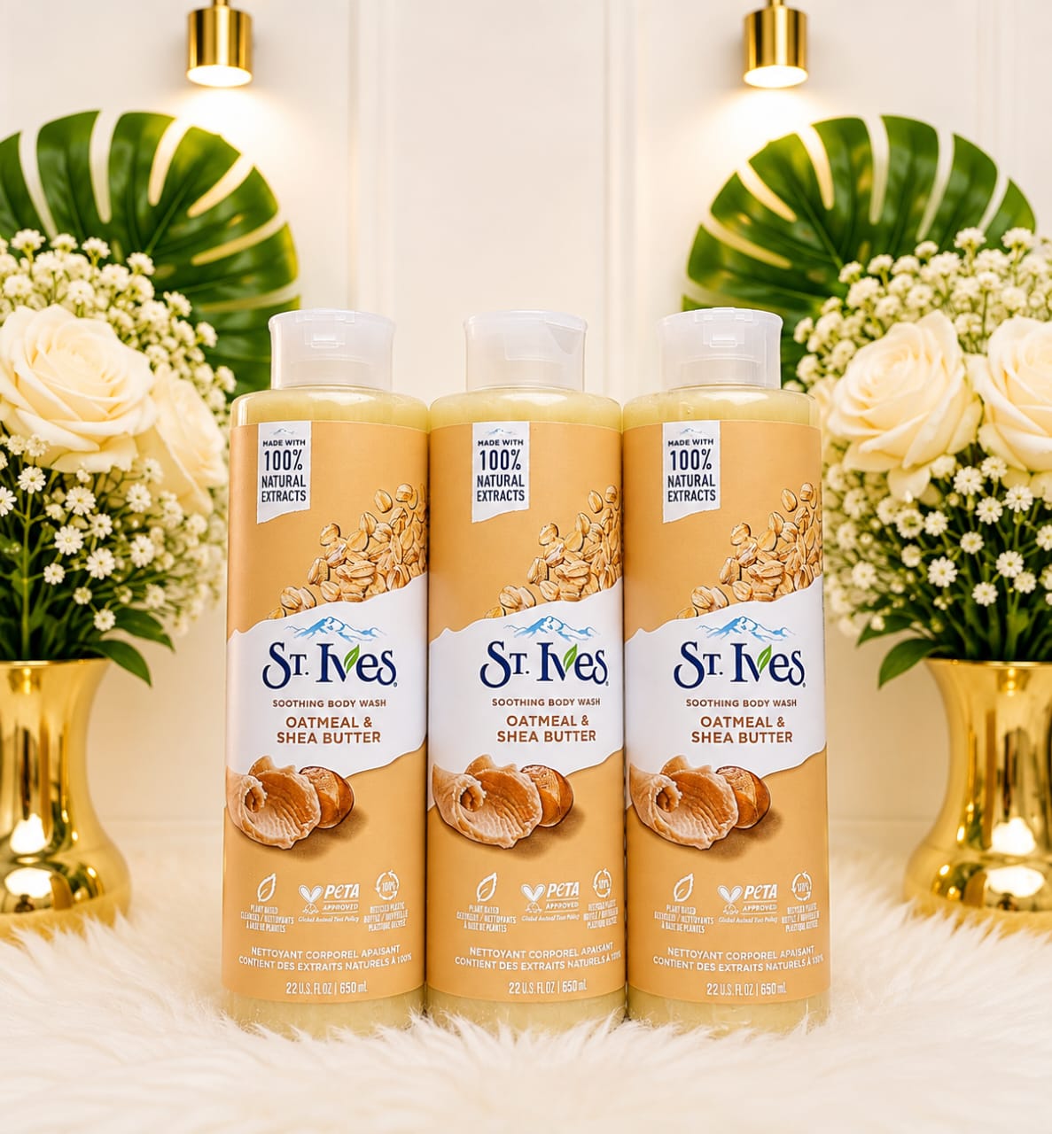 st Ives shower gel