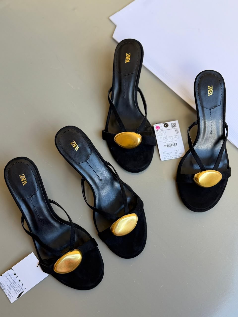 zara kitten heels