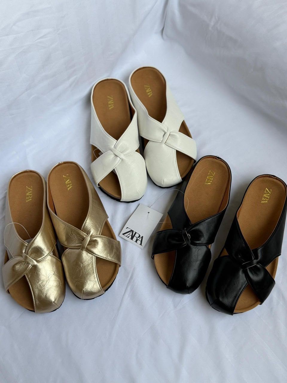 zara side cover sandle