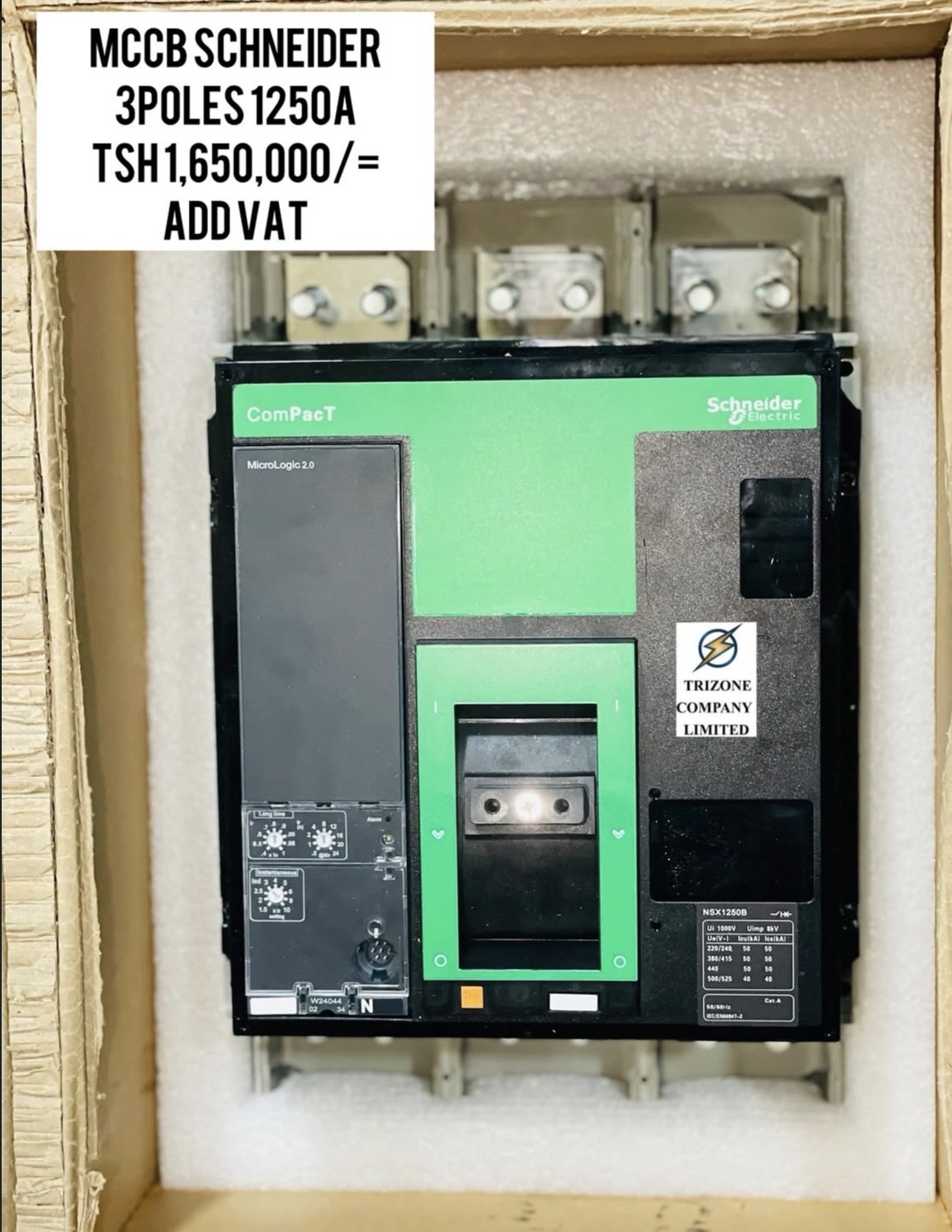 MCCB Schneider 3 poles