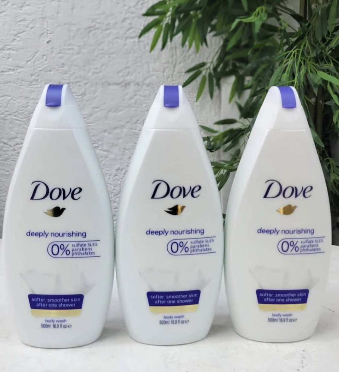 Dove shower gel