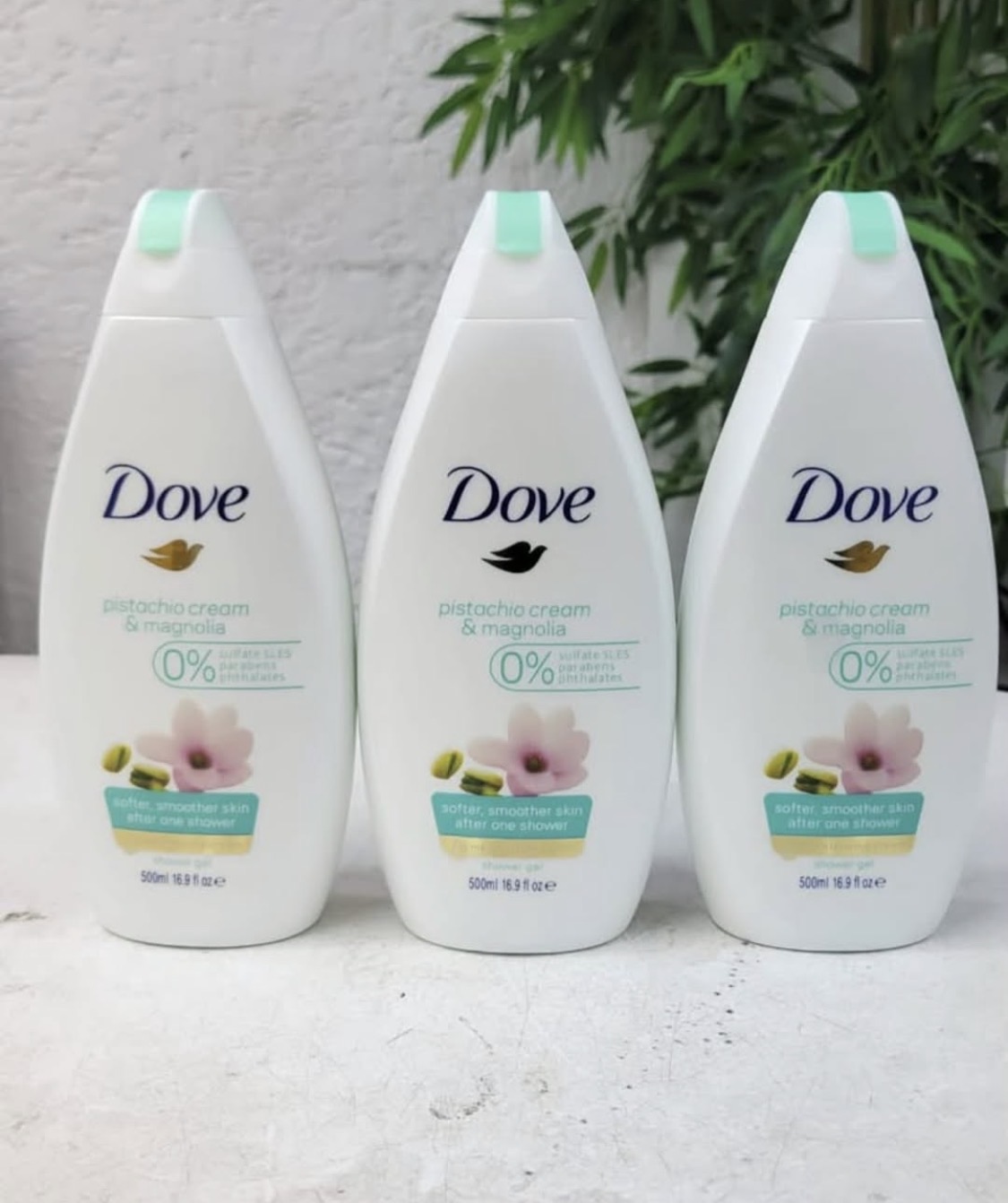 Dove shower gel