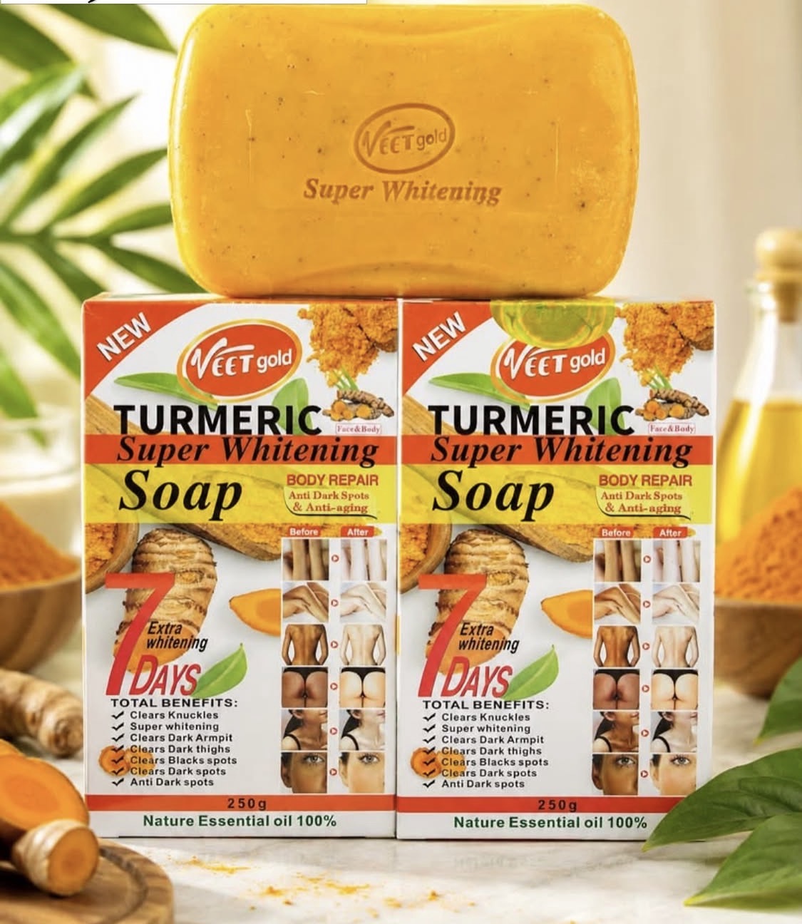 Tumeric soap