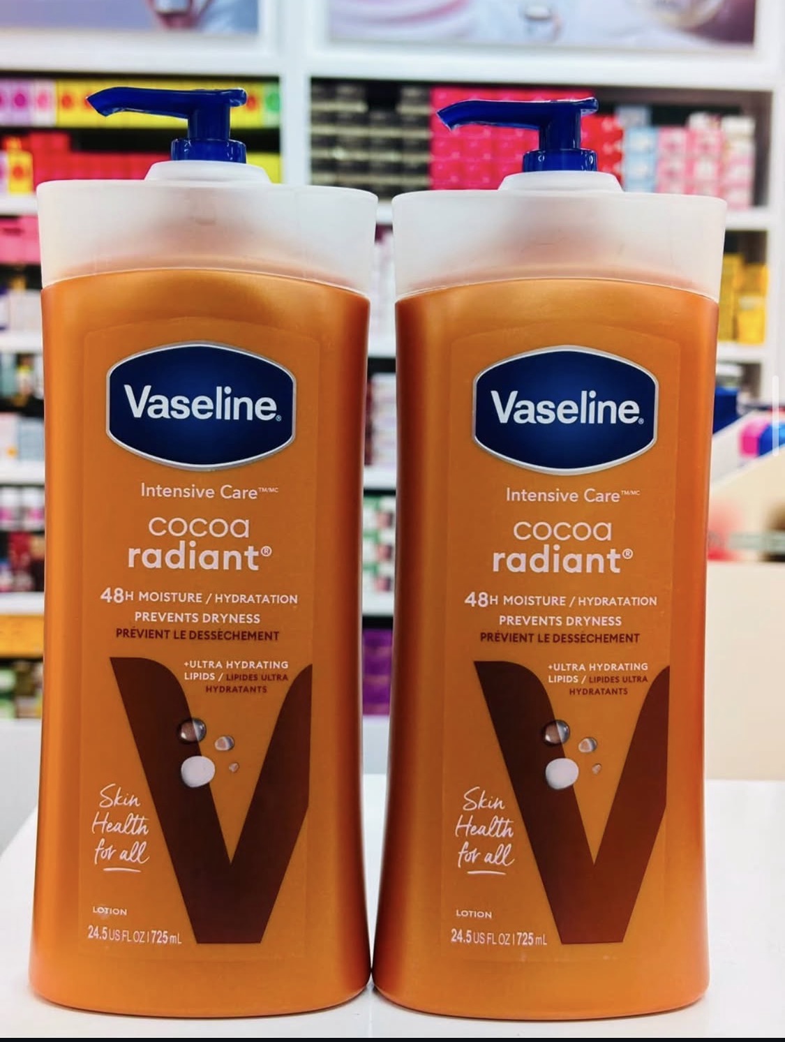 Vaseline cocoa radiant