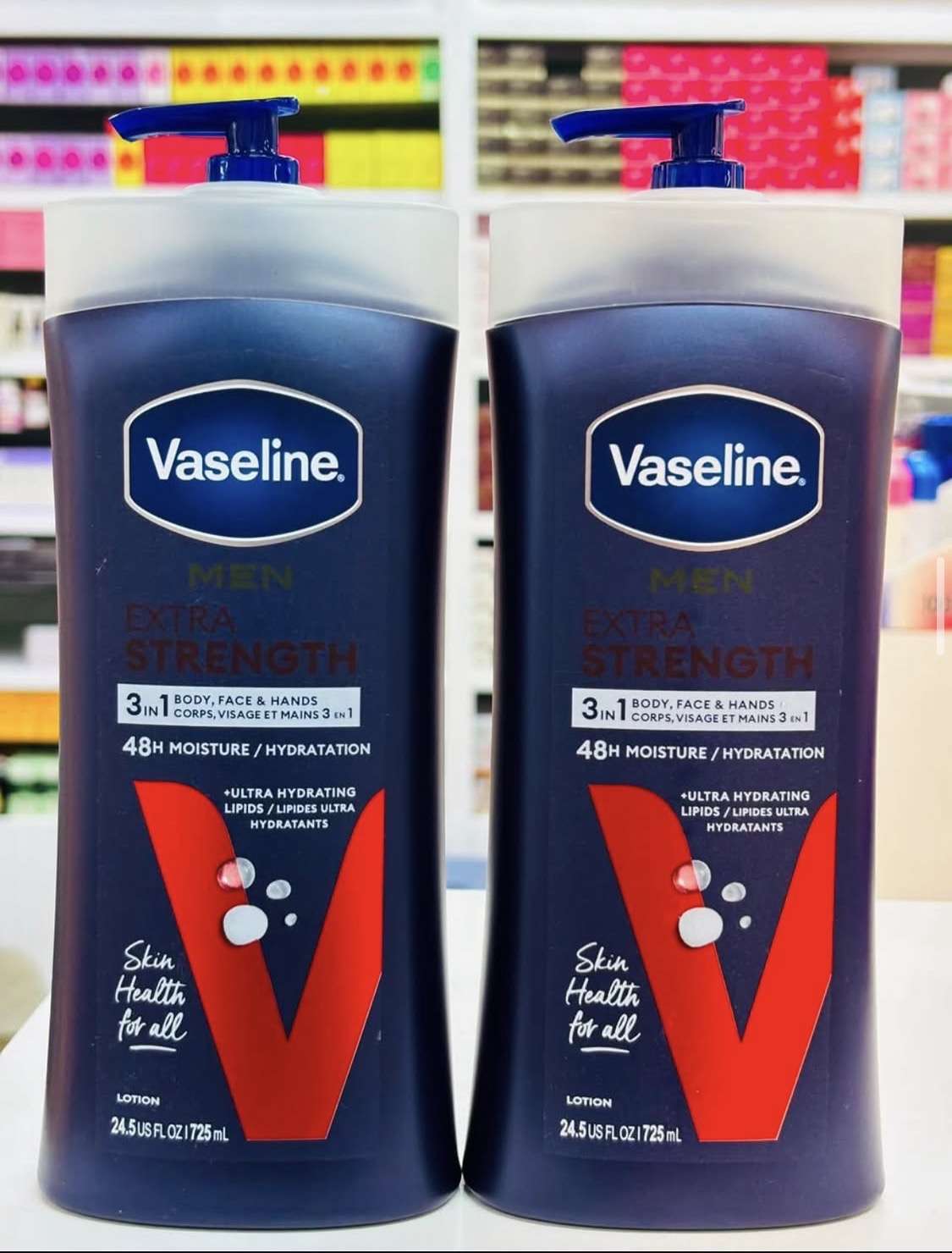 Vaseline extra strength