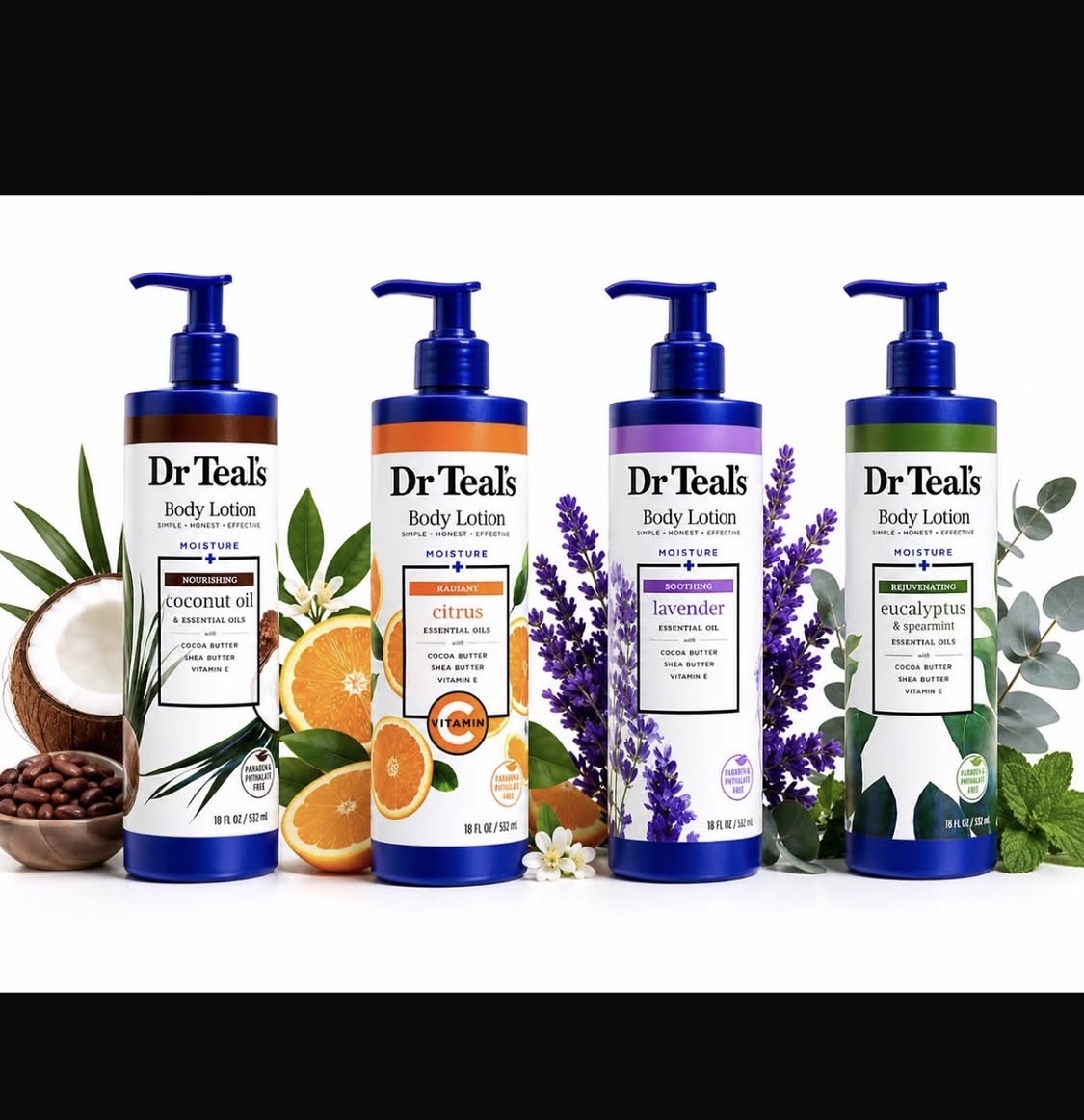 Dr. Teals body lotion