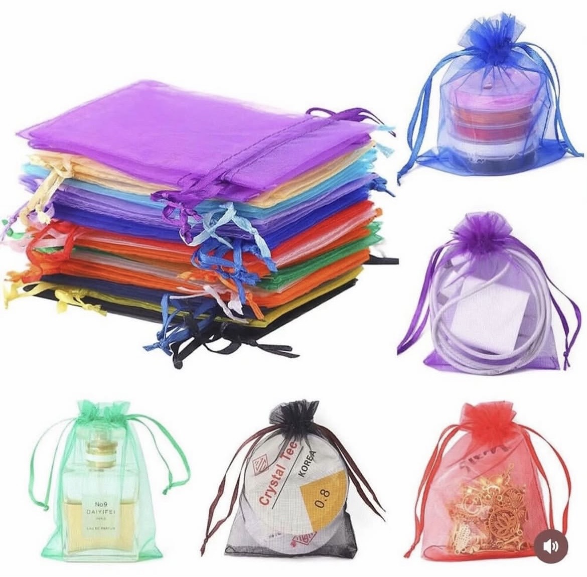 organza gift bag