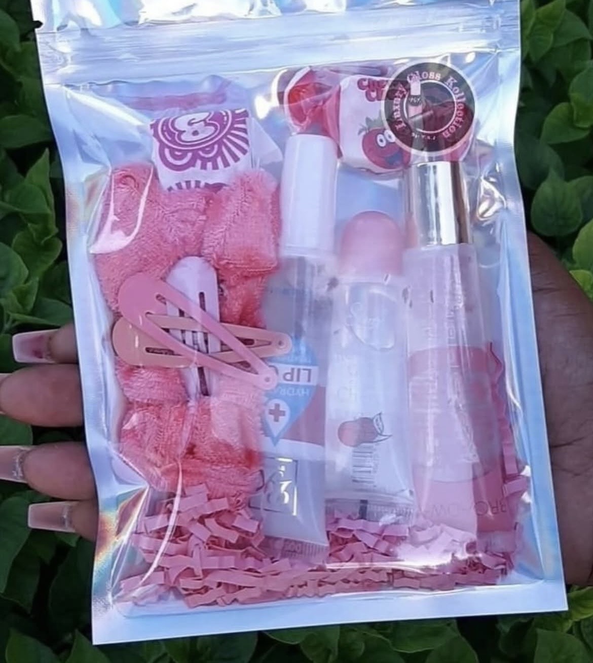 holographic ziplock pouch