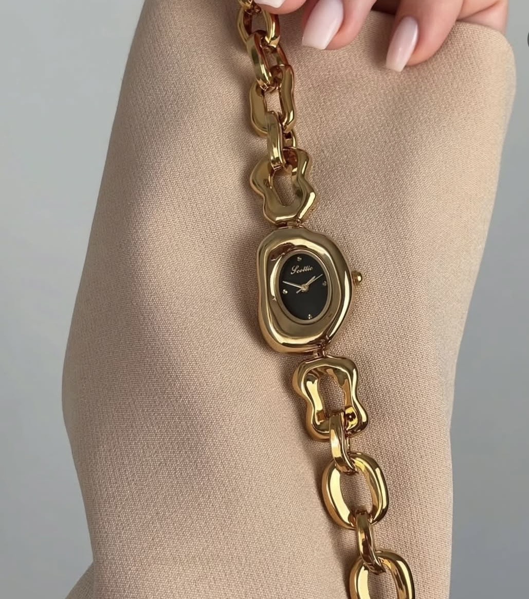 ieke gold oval chain link