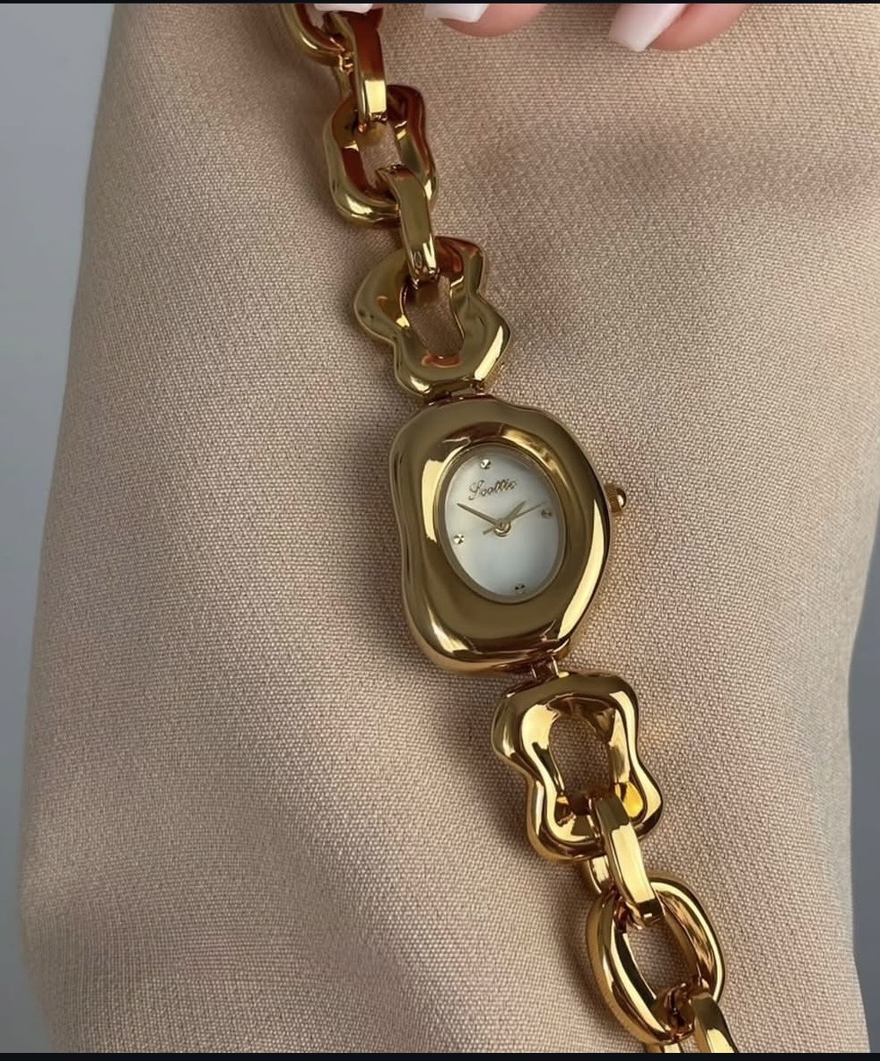 ieke gold oval chain link