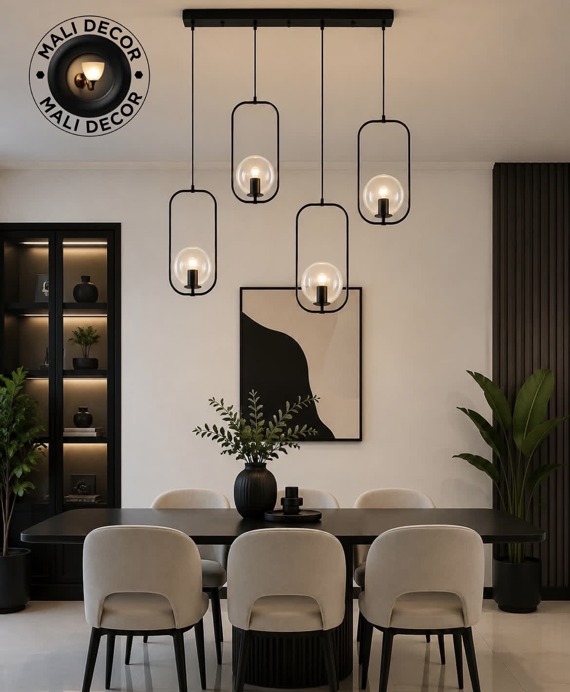 warm pendant light