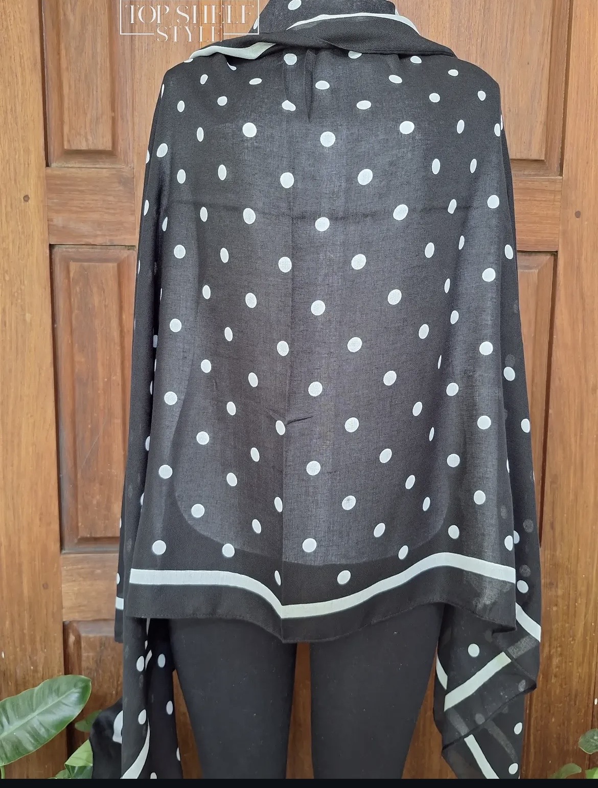 viscose cotton scarf