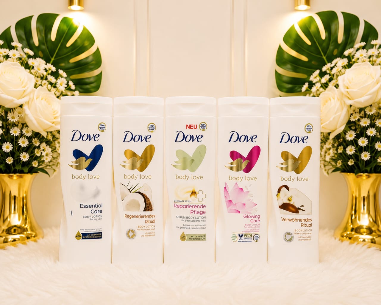 dove lotion