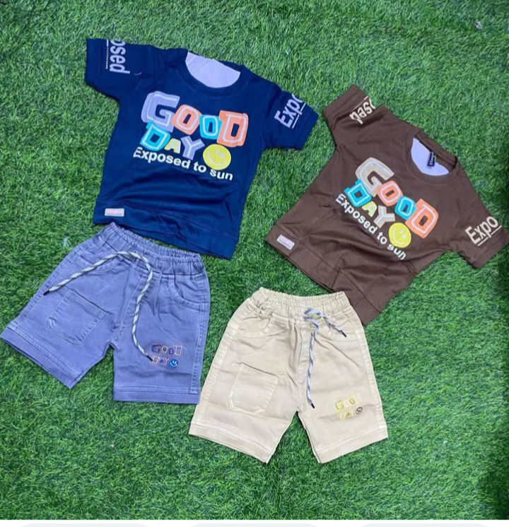 Baby t-shirt and short