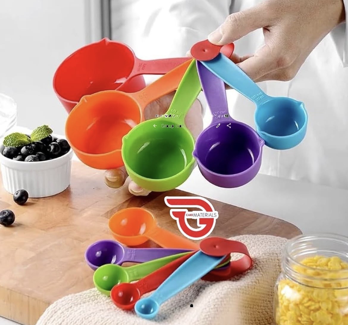 measuring cups and spoons