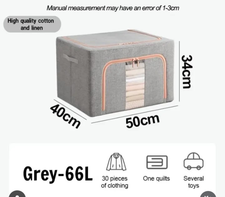 Large capacity storage box