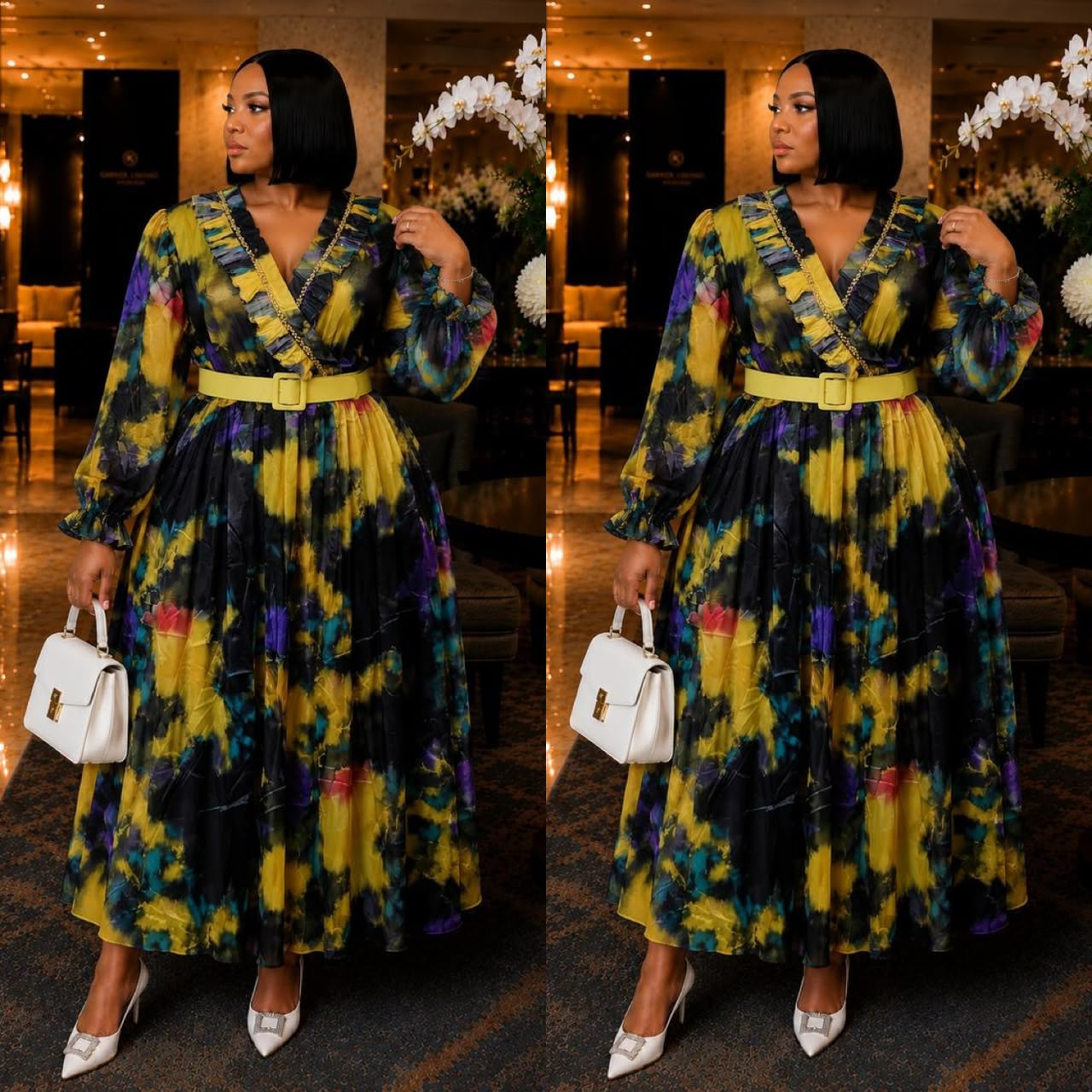 Clasdic Long Dress