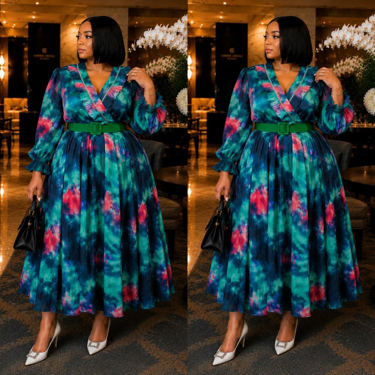 Classic long dress